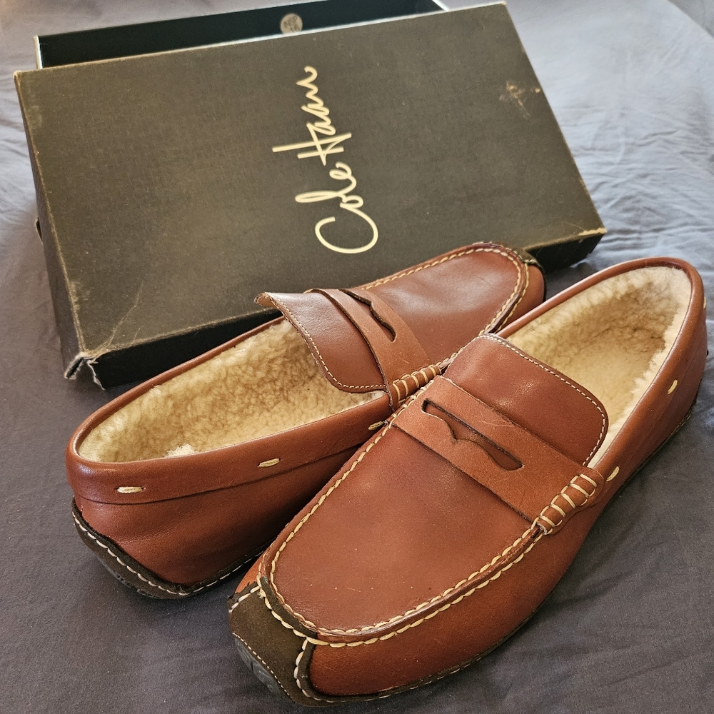 Men's Cole Haan Nike Air Fleece loafers